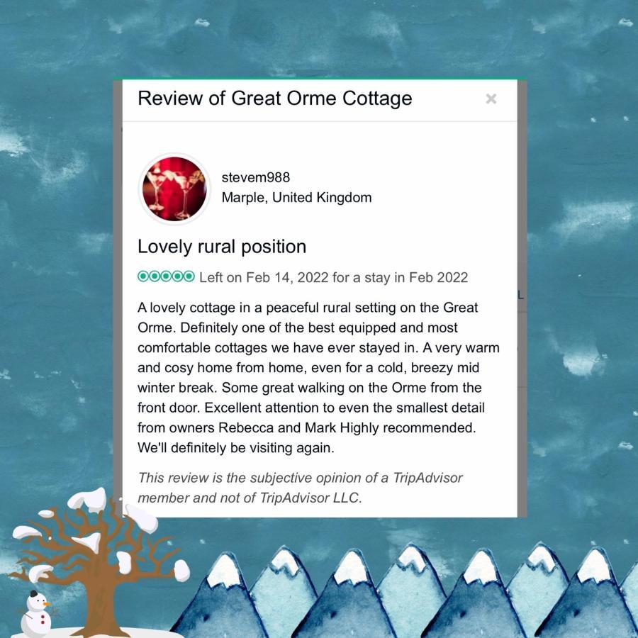 Great Orme Cottage, The Great Orme, ランディドノー エクステリア 写真